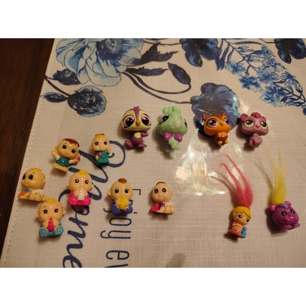 Lot Of Over 70 Mini Assorted Cars Animals Babies People And More